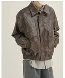 ChicMy-Fall Outfits -Autumn/Winter Coat Jacket INS Style Street Fashion Motorcycle PU Leather Jacket