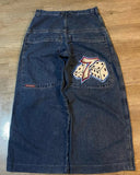 1980s fashion trends American Retro Street Hip Hop Jeans Men's and Women's 2024 Summer E-Commerce Y2K Wide Leg Jeans