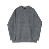 mens fall outfits Sweater Men's Autumn Korean Style Trendy Lazy Pullover Loose round Neck Top