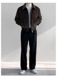 Chicmy- RT No. 11876 CORDUROY ZIP-UP JK
