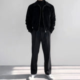 Chicmy- RT No. 11876 CORDUROY ZIP-UP JK