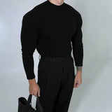 Chicmy- RT No. 11802 SLIM MOCK NECK LONGSLEEVE
