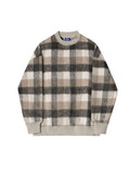 Chicmy-2026 Fall Outfits Christmas Thanksgiving Gift New Year's Eve Outfits nye Outfits chic. 10175 KNIT PLAID CREWNECK SWEATER