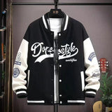 winter outfits men Trendy Jacket Men's Spring and Autumn Casual Loose Student Jacket Youth Gas Sports Baseball Uniform