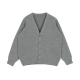 Chicmy-2026 Fall Outfits Christmas Thanksgiving Gift New Year's Eve Outfits nye Outfits chic. 2803 GRAY KNITTED CARDIGAN