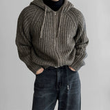 Chicmy-2026 Fall Outfits Christmas Thanksgiving Gift New Year's Eve Outfits nye Outfits chic. 12090 KNIT ZIP-UP HOODIE