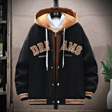 winter outfits men Trendy Jacket Men's Spring and Autumn Casual Loose Student Jacket Youth Gas Sports Baseball Uniform