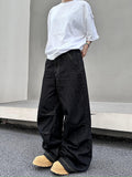 mens fashion American Retro Street Style Jeans 2024 Spring and Autumn Loose Casual Long Pants Fashion