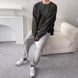 Chicmy-2026 Fall Outfits Christmas Thanksgiving Gift New Year's Eve Outfits nye Outfits chic. 6157 KNITTED PULLOVER ROUND NECK SWEATER