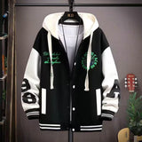 winter outfits men Trendy Jacket Men's Spring and Autumn Casual Loose Student Jacket Youth Gas Sports Baseball Uniform