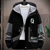 winter outfits men Trendy Jacket Men's Spring and Autumn Casual Loose Student Jacket Youth Gas Sports Baseball Uniform