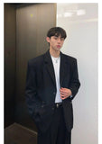 ChicMy-Fall Outfits -Autumn/Winter Coat Jacket INS Style Street Fashion Oversize Blazer & Wide-leg Suit Pants