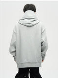 Chicmy- Oversize Fleece Hooded Ninja Sweatshirt