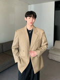 ChicMy-Fall Outfits -Autumn/Winter Coat Jacket INS Style Street Fashion Oversized Blazer with Shoulder Pads