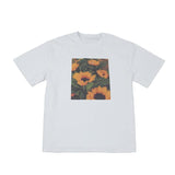 Chicmy- Oversized Sunflower Print T-Shirt