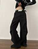 Chicmy- Pleated Wide-Leg Pants