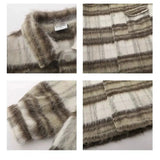 ChicMy-Fall Outfits -Autumn/Winter Coat Jacket INS Style Street Fashion Plush Plaid Woolen Checked Jacket