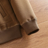 ChicMy-Fall Outfits -Autumn/Winter Coat Jacket INS Style Street Fashion Polar Fleece Baseball Collar Jacket