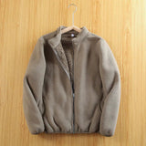 ChicMy-Fall Outfits -Autumn/Winter Coat Jacket INS Style Street Fashion Polar Fleece Double Layer Cardigan Sweatshirt