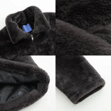 ChicMy-Fall Outfits -Autumn/Winter Coat Jacket INS Style Street Fashion Rabbit Fur Lapel Coat