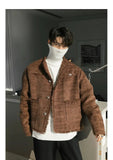 ChicMy-Fall Outfits -Autumn/Winter Coat Jacket INS Style Street Fashion Raw Edge Tweed Jacket