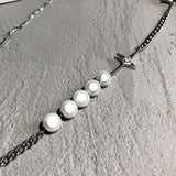 Chicmy- Reflective Pearl Necklace