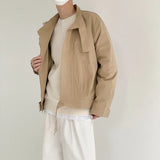 ChicMy-Fall Outfits -Autumn/Winter Coat Jacket INS Style Street Fashion Retro Short Casual Stand Collar Jacket