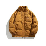 ChicMy-Fall Outfits -Autumn/Winter Coat Jacket INS Style Street Fashion Retro Stand Collar Down Jacket