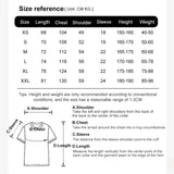 Chicmy-Crystal Cherries Washed T-Shirts Women Cotton Tees Fruit Letter Print Tops Oversize Distressed Short Sleeve Summer Woman Clothes