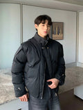 ChicMy-Fall Outfits -Autumn/Winter Coat Jacket INS Style Street Fashion Stand Collar Coat with Belt Buckle