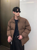 ChicMy-Fall Outfits -Autumn/Winter Coat Jacket INS Style Street Fashion Stand Collar Puffer Jacket