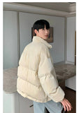 ChicMy-Fall Outfits -Autumn/Winter Coat Jacket INS Style Street Fashion Stand-up Collar Puffer Jacket