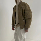 ChicMy-Fall Outfits -Autumn/Winter Coat Jacket INS Style Street Fashion Suede Padded Cotton Jacket