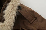 ChicMy-Fall Outfits -Autumn/Winter Coat Jacket INS Style Street Fashion Suede Stand-Collar Cotton Fur Jackets