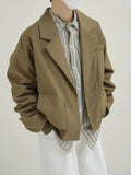 ChicMy-Fall Outfits -Autumn/Winter Coat Jacket INS Style Street Fashion Suit Collar Short Jacket