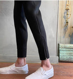 Chicmy- Tapered Jogger Pants with Elastic Cuffs