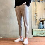 Chicmy- Tapered Jogger Pants with Elastic Cuffs