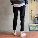 Chicmy- Tapered Jogger Pants with Elastic Cuffs