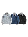 ChicMy-Fall Outfits -Autumn/Winter Coat Jacket INS Style Street Fashion Thickened Denim Jacket