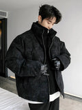 ChicMy-Fall Outfits -Autumn/Winter Coat Jacket INS Style Street Fashion Thickened Stitching Stand Collar Cotton Jacket