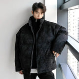 ChicMy-Fall Outfits -Autumn/Winter Coat Jacket INS Style Street Fashion Thickened Stitching Stand Collar Cotton Jacket