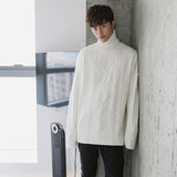 Chicmy- Thickened Twist Turtleneck Sweater