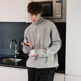 Chicmy- Thickened Twist Turtleneck Sweater