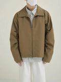 ChicMy-Fall Outfits -Autumn/Winter Coat Jacket INS Style Street Fashion Tuckable Sleeves Bomber Jacket