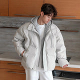 ChicMy-Fall Outfits -Autumn/Winter Coat Jacket INS Style Street Fashion Two Pieces Hooded Puffer Jackets