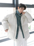 ChicMy-Fall Outfits -Autumn/Winter Coat Jacket INS Style Street Fashion Two-piece Denim Puffer Jacket