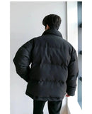 ChicMy-Fall Outfits -Autumn/Winter Coat Jacket INS Style Street Fashion Two-piece Denim Puffer Jacket