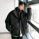 ChicMy-Fall Outfits -Autumn/Winter Coat Jacket INS Style Street Fashion Two-piece Denim Puffer Jacket