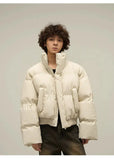 ChicMy-Fall Outfits -Autumn/Winter Coat Jacket INS Style Street Fashion Unisex Short Puffer Cotton Jacket