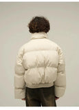 ChicMy-Fall Outfits -Autumn/Winter Coat Jacket INS Style Street Fashion Unisex Short Puffer Cotton Jacket